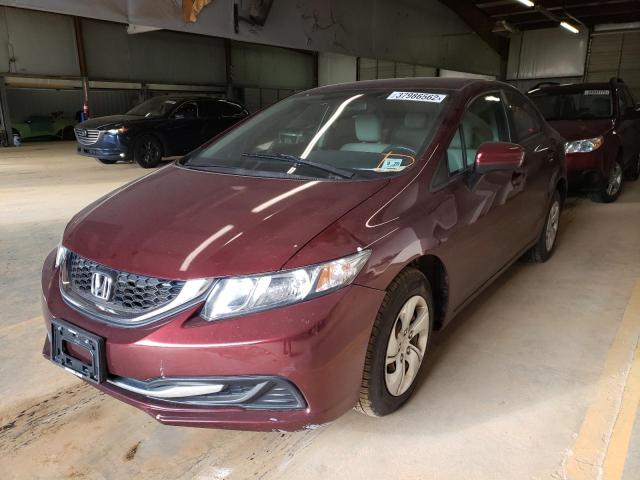 2015 HONDA CIVIC LX - 19XFB2F50FE279307