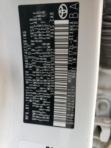 2017 TOYOTA COROLLA L 5YFBURHE5HP630227