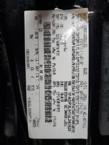 2016 FORD FOCUS ST 1FADP3L91GL243629