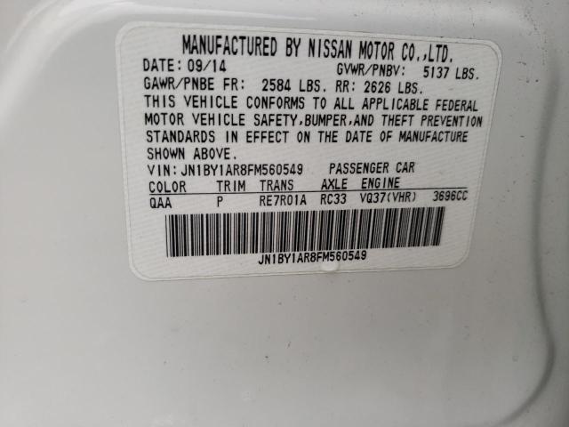 2015 INFINITI Q70 3.7 JN1BY1AR8FM560549