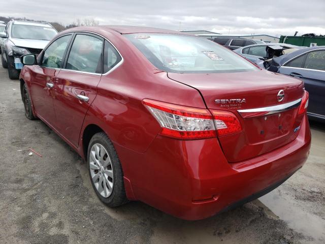 3N1AB7AP7EL611935 Nissan Sentra S 2014. Фото: 2