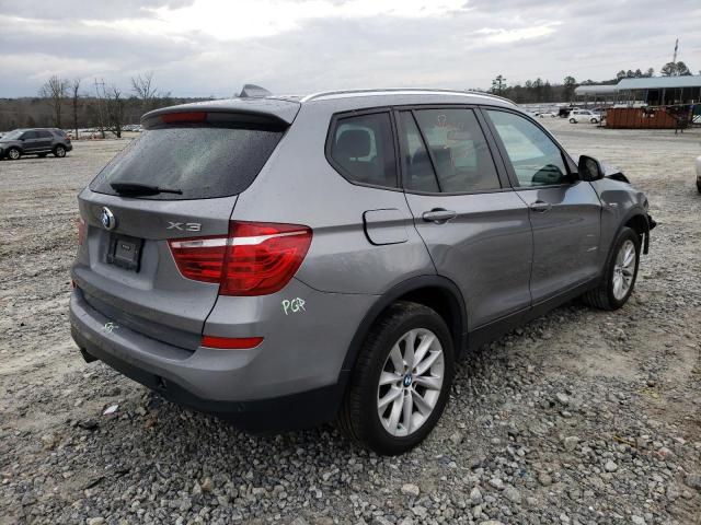 2017 BMW X3 XDRIVE2 5UXWX9C33H0W72550