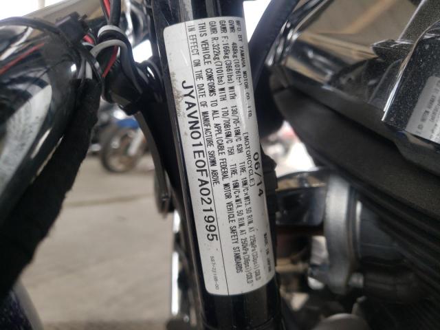 2015 YAMAHA XVS950 A JYAVN01E0FA021995