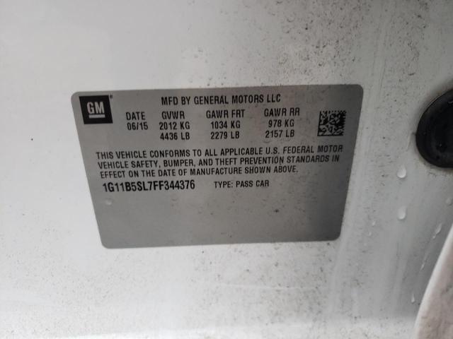 2015 CHEVROLET MALIBU LS 1G11B5SL7FF344376