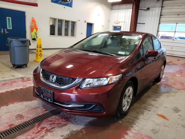 2014 HONDA CIVIC LX - 2HGFB2F55EH505877