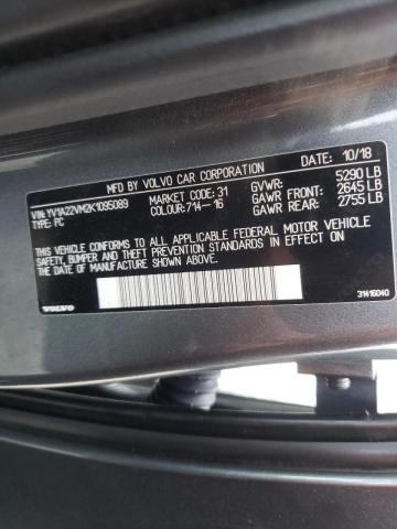 2019 VOLVO V90 T6 R-D YV1A22VM2K1095089