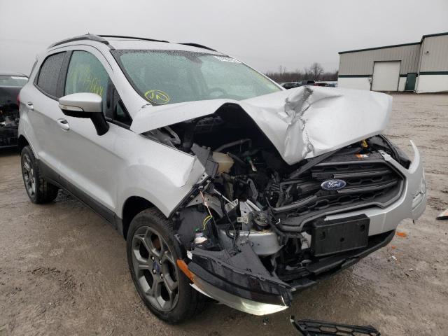 Salvage cars for sale from Copart Leroy, NY: 2018 Ford Ecosport S