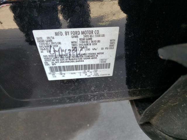 2016 LINCOLN MKX SELECT 2LMTJ6KR8GBL84594