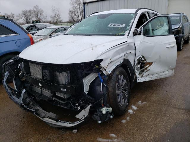 2022 HYUNDAI TUCSON BLU KM8JBCA15NU042621