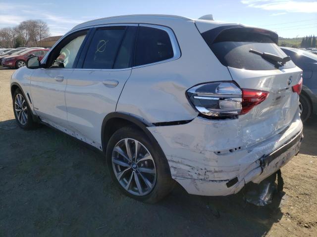 2018 BMW X3 XDRIVE3 5UXTR9C59JLD66846