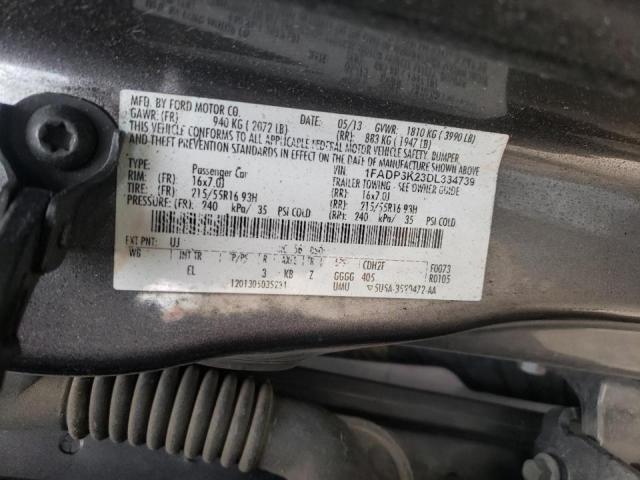 2013 FORD FOCUS SE - 1FADP3K23DL334739
