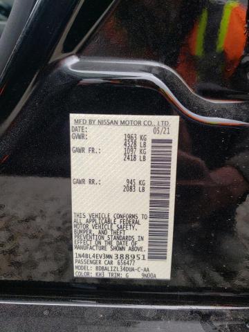 2021 NISSAN ALTIMA SL 1N4BL4EV3MN388951