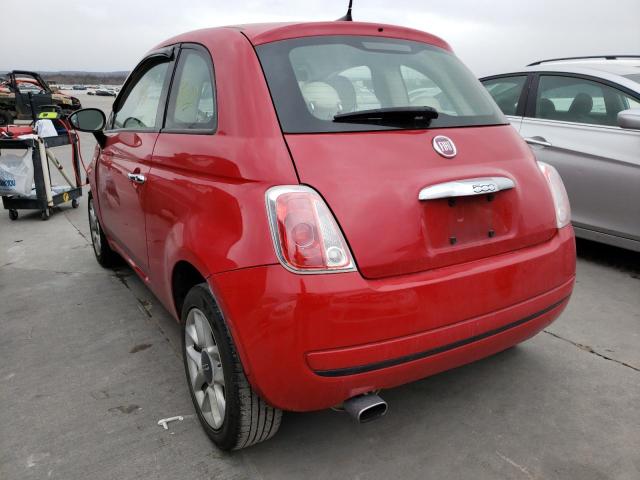 2016 FIAT 500 EASY 3C3CFFKR7GT184512