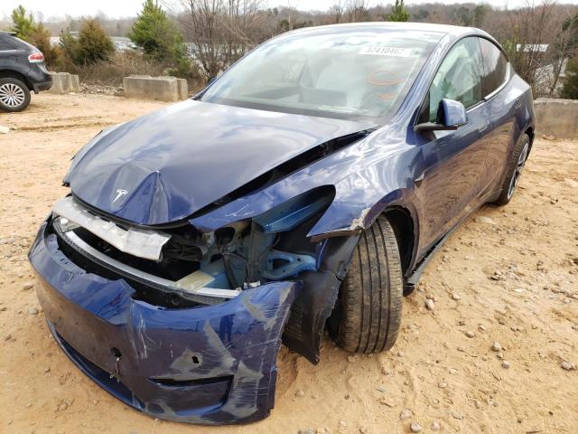 2021 TESLA MODEL Y 5YJYGDEE9MF206029