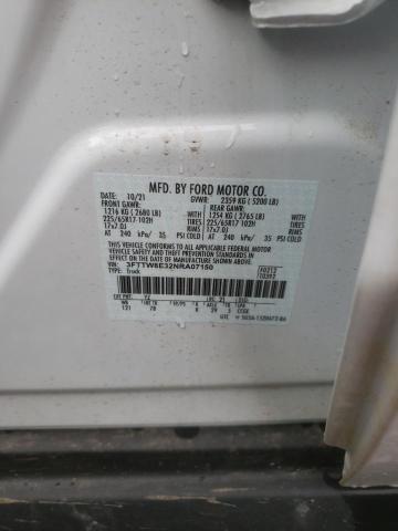 2022 FORD MAVERICK X - 3FTTW8E32NRA07150