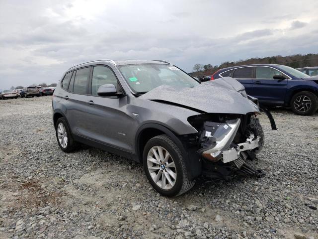 2017 BMW X3 XDRIVE2 5UXWX9C33H0W72550