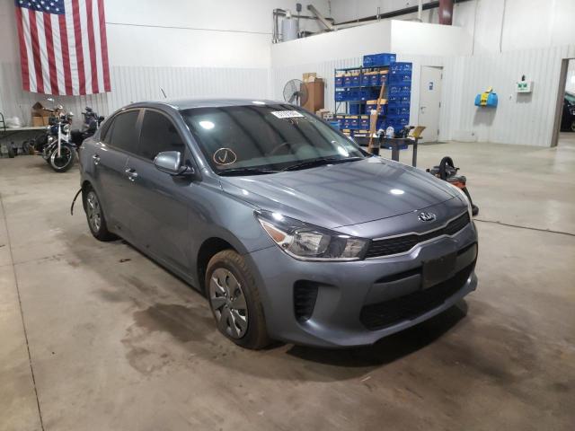 Salvage cars for sale from Copart Lufkin, TX: 2020 KIA Rio LX