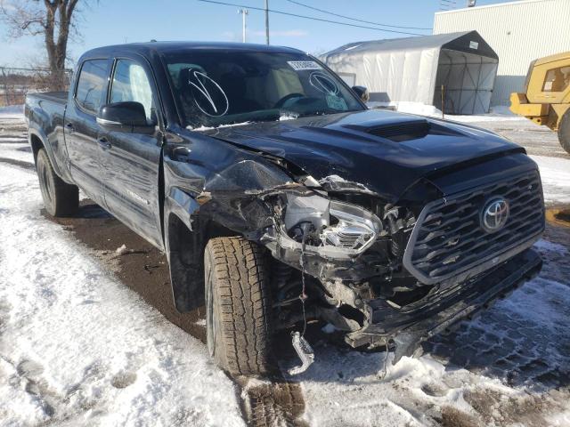 Salvage cars for sale from Copart Montreal Est, QC: 2020 Toyota Tacoma DOU