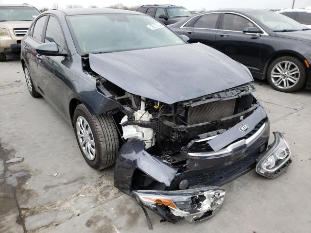 Salvage cars for sale from Copart Grand Prairie, TX: 2020 KIA Forte FE
