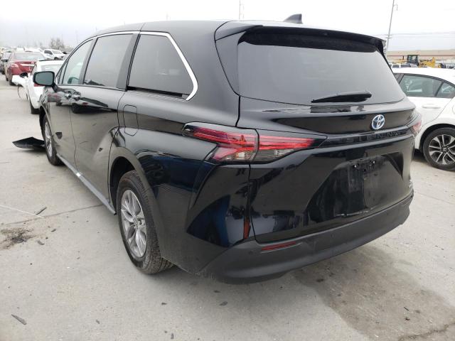 5TDYRKEC2NS084379 Toyota Sienna Xle 2022. Фото: 2