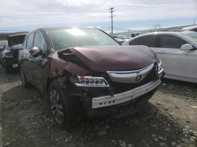 2016 ACURA MDX TECHNO 5FRYD4H48GB023767