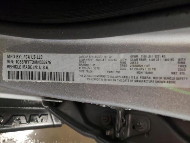 2021 RAM 1500 BIG H - 1C6SRFFTXMN555976