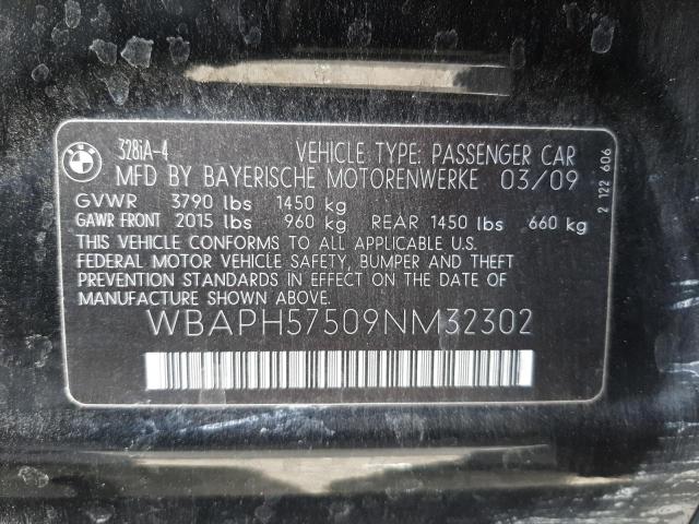 WBAPH57509NM32302 Bmw 328 I Sule 2009. Фото: 9