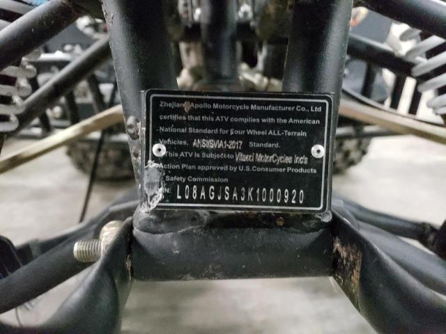 2019 APRILIA SPORTCITY L08AGJSA5K1000920