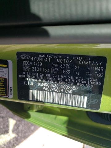 2020 HYUNDAI VENUE SEL KMHRC8A36LU032580