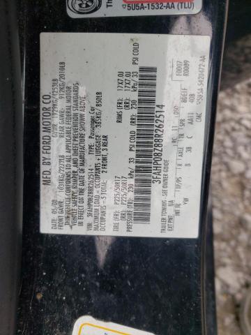 3FAHP08Z88R262514 Ford Fusion Sel 2008. Фото: 9