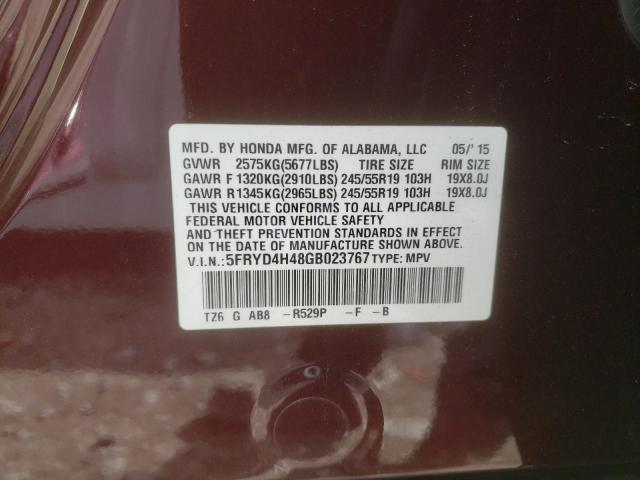 2016 ACURA MDX TECHNO 5FRYD4H48GB023767
