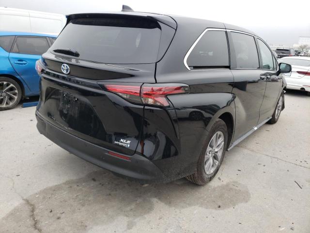 5TDYRKEC2NS084379 Toyota Sienna Xle 2022. Фото: 3