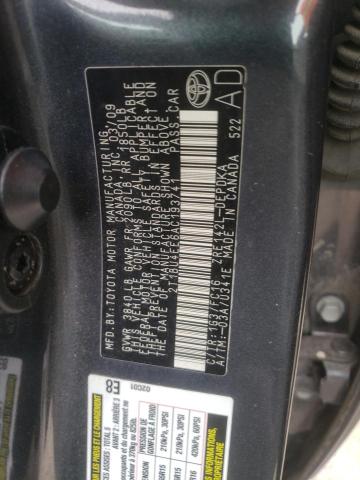 2010 TOYOTA COROLLA BA - 2T1BU4EE6AC193741