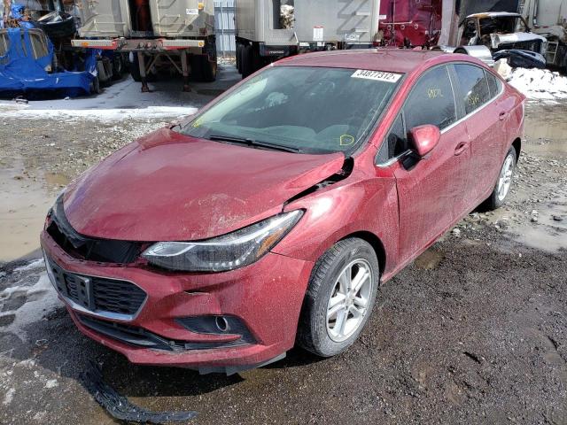 2018 CHEVROLET CRUZE LT - 1G1BE5SM1J7186611