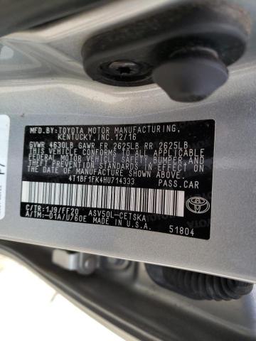 4T1BF1FK4HU714333 Toyota Camry Le 2017. Фото: 9