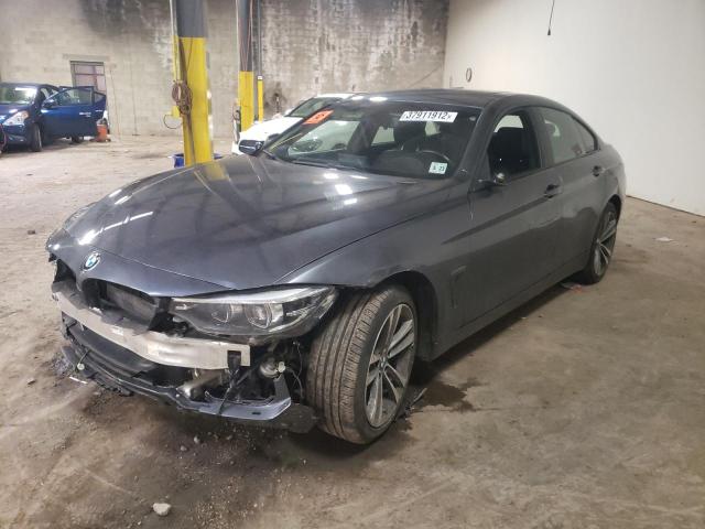 Vin: wba4j3c50jbl04827, lot: 37911912, bmw 4 series gran coupe 20182