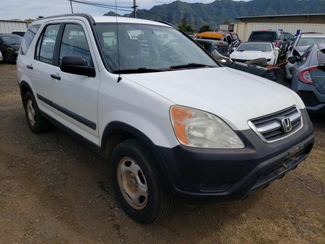Salvage cars for sale from Copart Kapolei, HI: 2003 Honda CRV LX