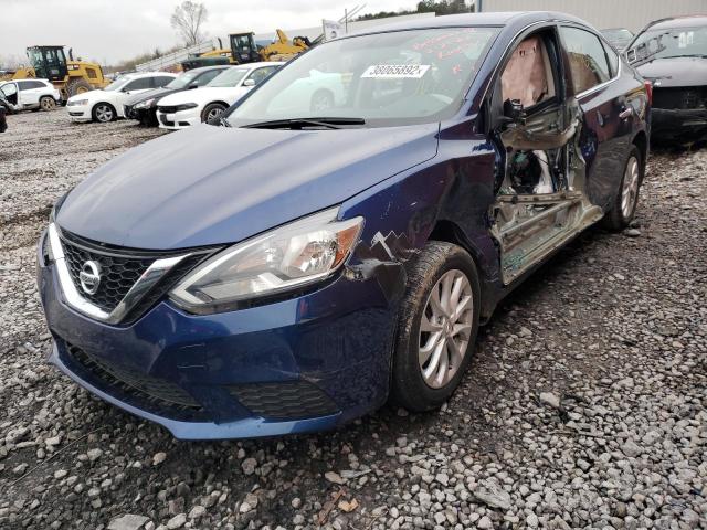 3N1AB7AP4HY381519 Nissan Sentra S 2017. Фото: 1