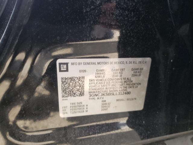 2020 CHEVROLET TRAX LS 3GNCJKSB5LL312480