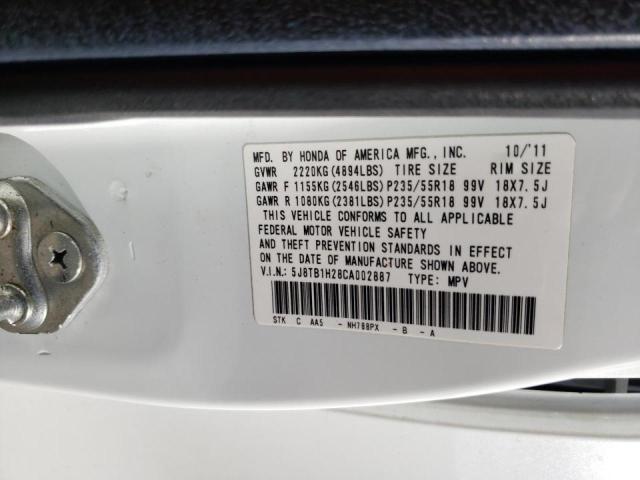 2012 ACURA RDX - 5J8TB1H28CA002887