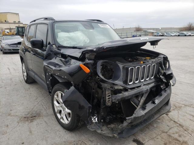 Salvage cars for sale from Copart Tulsa, OK: 2016 Jeep Renegade L