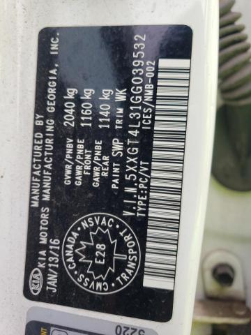 5XXGT4L31GG039532 Kia Optima Lx 2016. Фото: 9