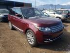 2015 LAND ROVER  RANGE ROVER