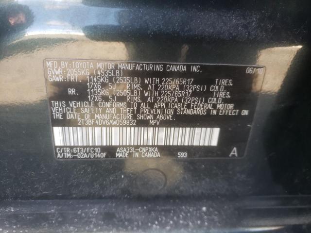 2010 TOYOTA RAV4 - 2T3BF4DV6AW059832