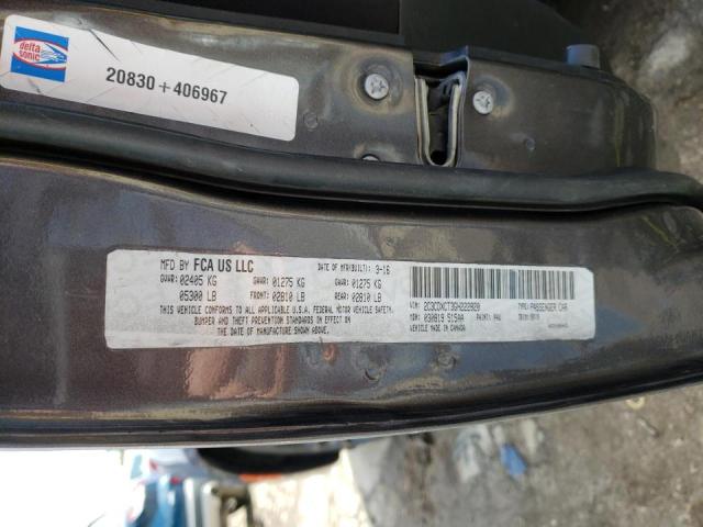 2C3CDXCT3GH222820 Dodge Charger R/ 2016. Фото: 9
