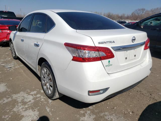 3N1AB7AP6FY243610 Nissan Sentra S 2015. Фото: 2