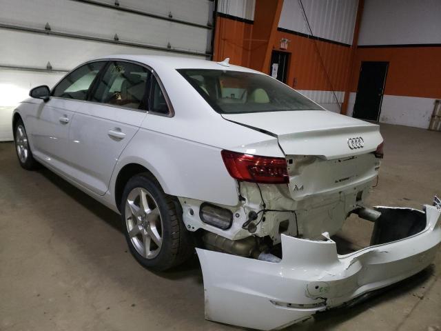 2017 AUDI A4 PROGRES WAUBNAF44HN010813