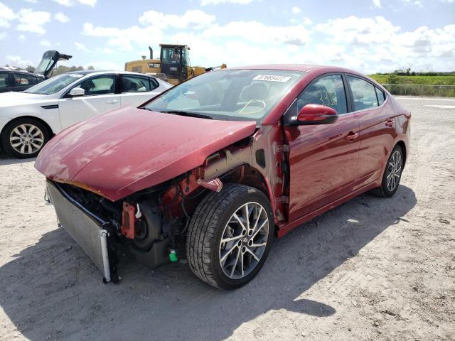 2019 HYUNDAI ELANTRA SE KMHD84LF4KU795529