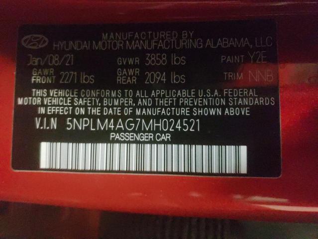 2021 HYUNDAI ELANTRA SE - 5NPLM4AG7MH024521