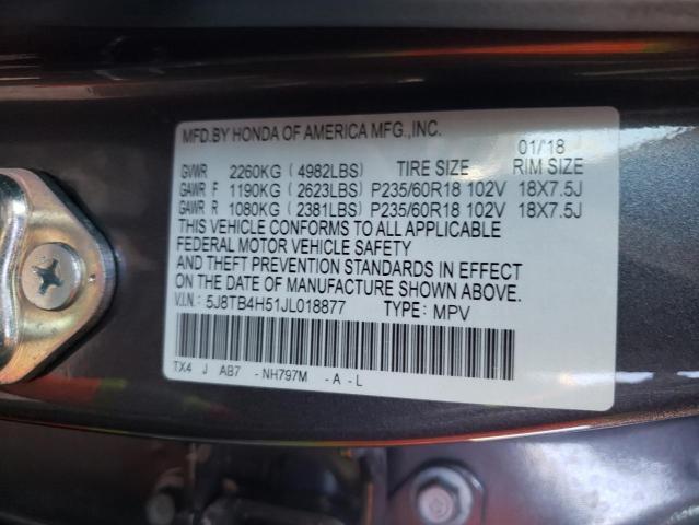 Фото: 5J8TB4H51JL018877 - 10